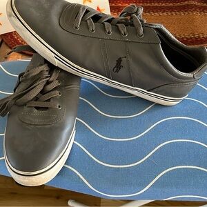 Men’s Ralph Lauren Polo Leather Upper Shoes, size 16D